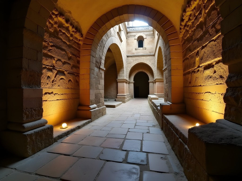 The underground ancient layers beneath San Clemente Basilica in Rome