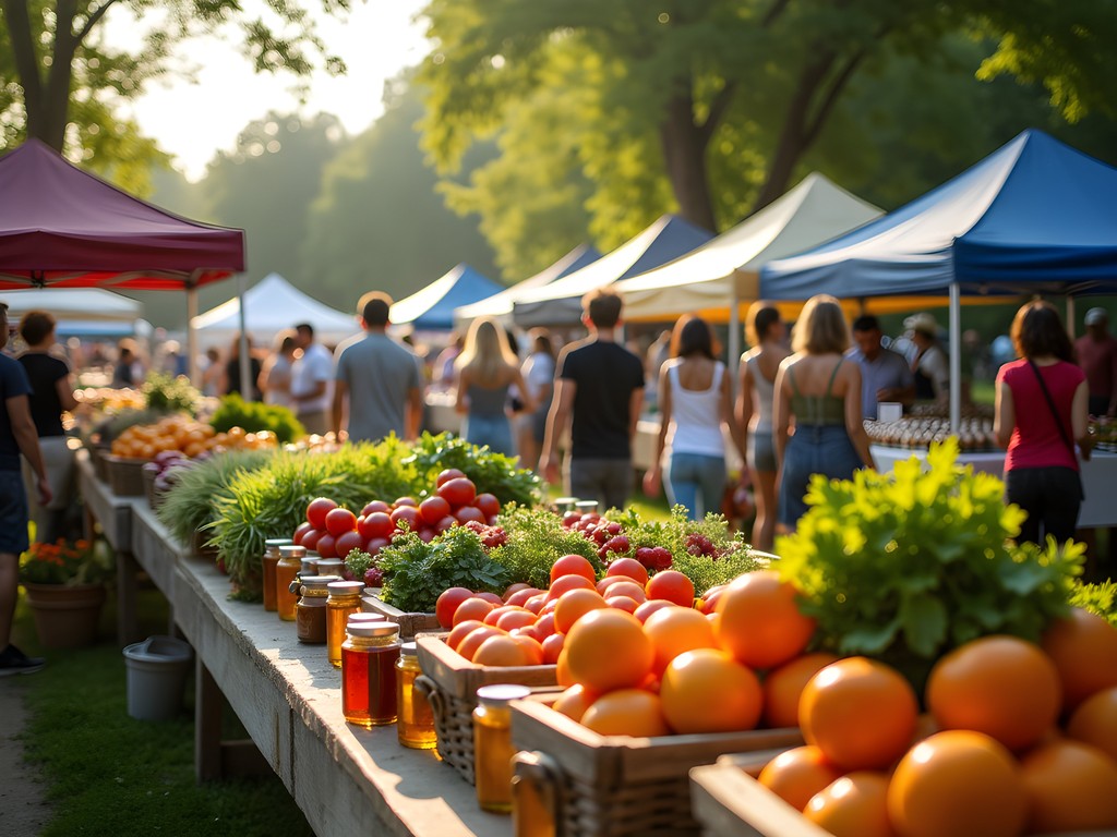 Local vendors and fresh produce at Southaven Farmers Market