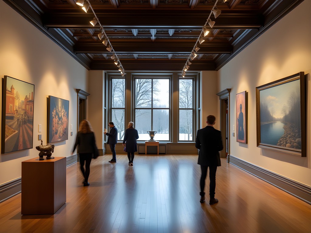 Exclusive private art collection in Bloomington featuring Scandinavian and Indigenous artwork