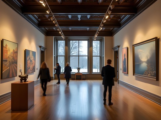 Exclusive private art collection in Bloomington featuring Scandinavian and Indigenous artwork
