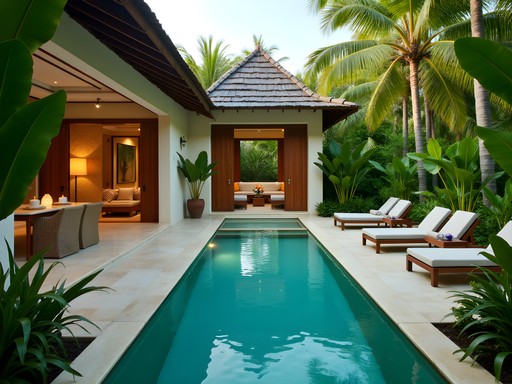 Zen Grand Suite at Grand Velas with private pool surrounded by jungle