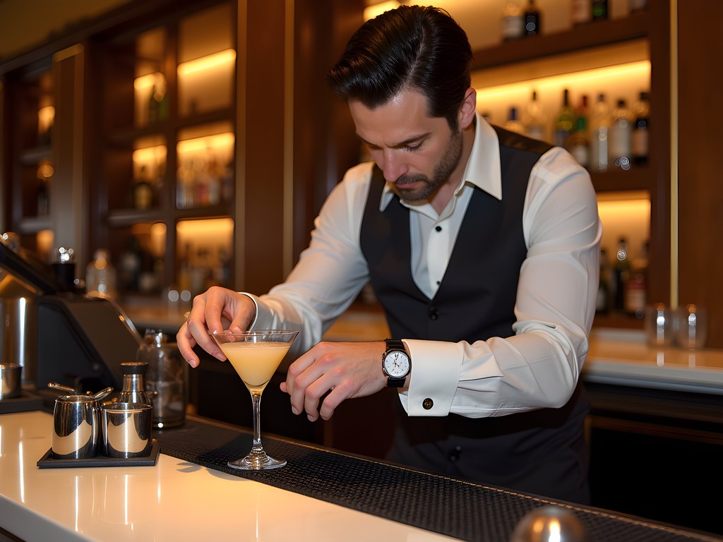 Exclusive cocktail service at The Cooper Lounge overlooking Denver's Union Station