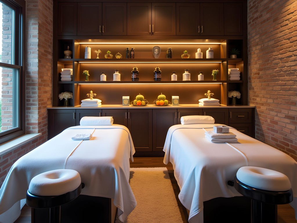 Exclusive couples wellness treatment at a luxury spa in Denver