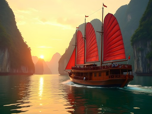 Ultimate Luxury Cruise Experience in Halong Bay: 5-Star Junk Boats & Excursions