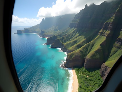 Private helicopter tour over Oahu's dramatic coastline arranged by Ritz-Carlton Residences