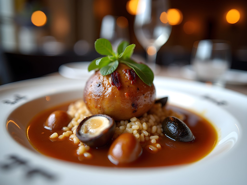 Death by Gumbo dish at Restaurant R'evolution in New Orleans