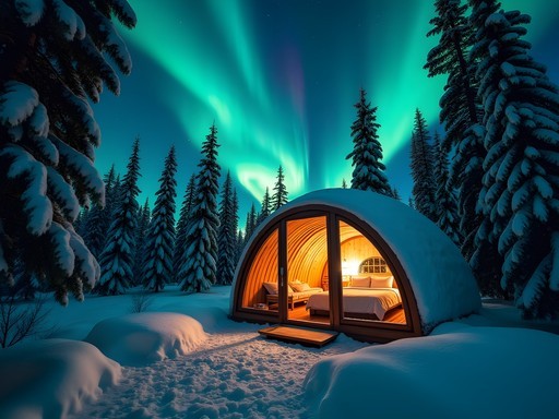 Arctic Luxury: Glass Igloos and Northern Lights Experiences in Rovaniemi