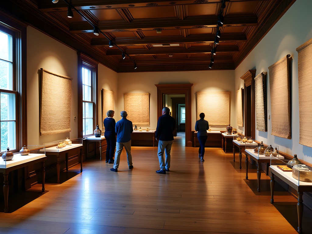 Elegant exhibition of contemporary crafts at historic Barron Arts Center