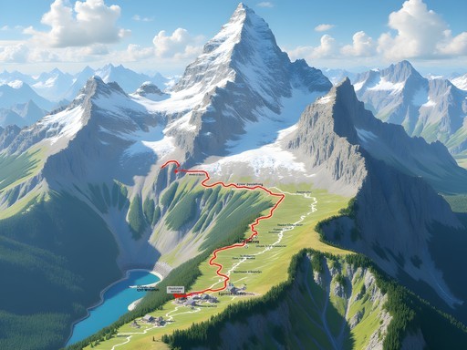 Hiking the Eiger Trail: Breathtaking Alpine Views in Grindelwald, Switzerland