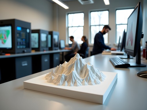 University of Wyoming Science Kitchen makerspace with mountain-focused technology projects