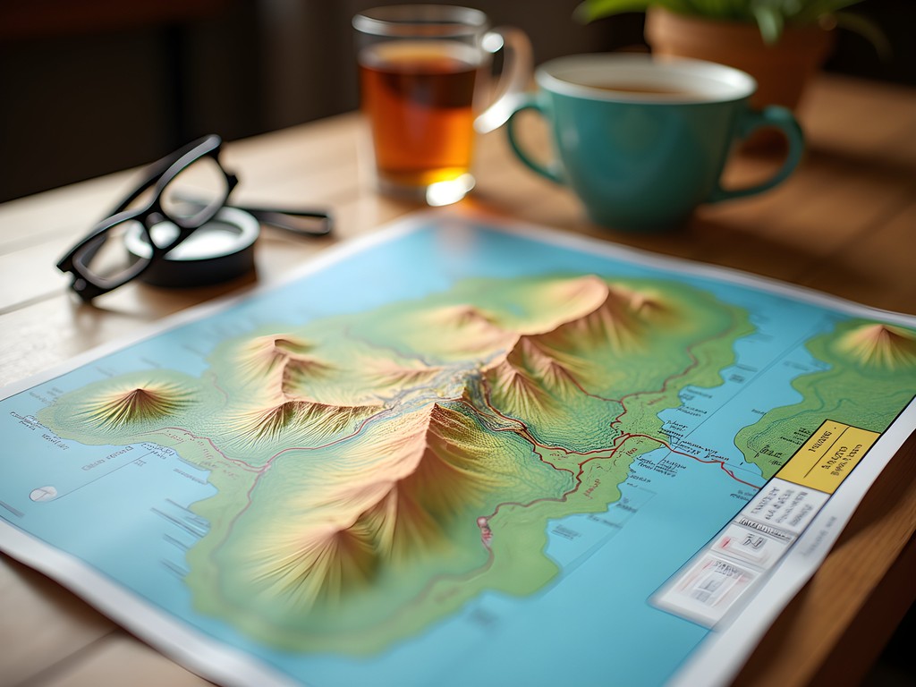 Mount Teide summit permit and hiking map for planning