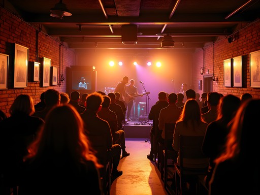 Intimate live music performance at The Acoustic venue in Bridgeport's Black Rock neighborhood