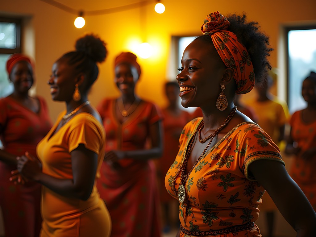 Cultural exchange through traditional Gambian dance in Brikama
