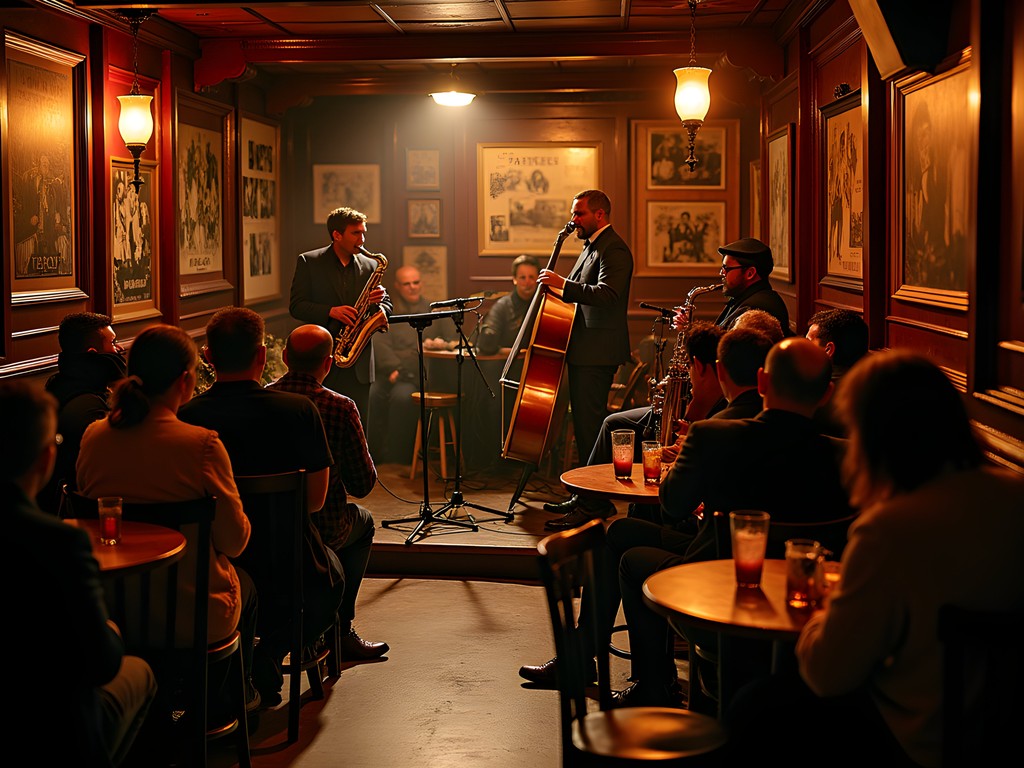 Historic Colored Musicians Club in Buffalo during a Sunday night jazz session