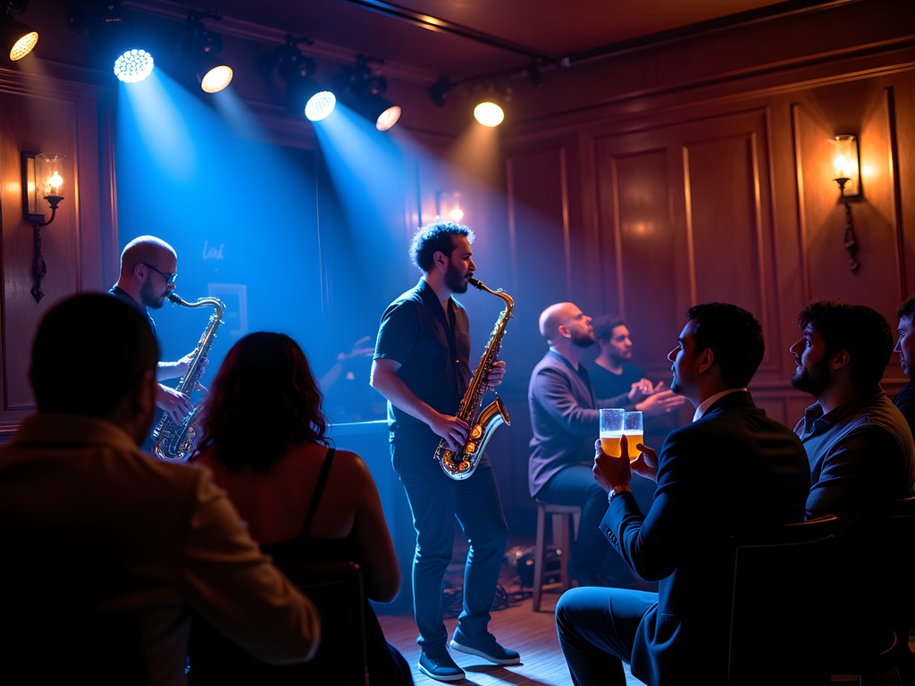 Intimate jazz performance at Caroline's Jazz Club in Milwaukee