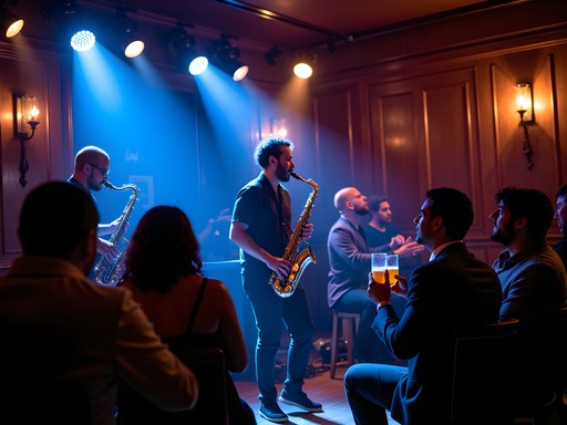 Intimate jazz performance at Caroline's Jazz Club in Milwaukee
