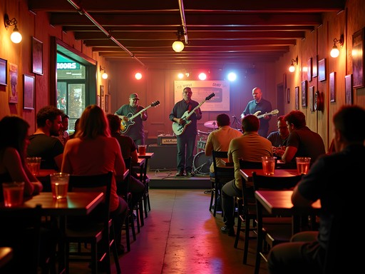 Intimate blues performance at The Hideaway in North Las Vegas