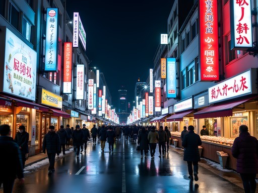 After Dark in Sapporo: Bar Hopping, Night Markets, and Winter Illuminations