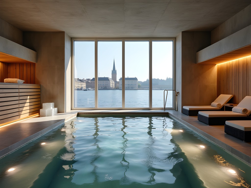 Luxurious Stockholm spa with panoramic city views and Nordic wellness facilities