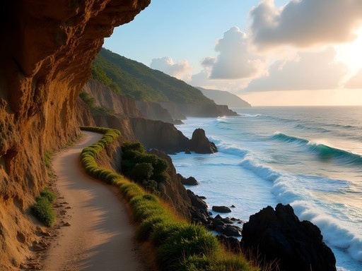 Dramatic limestone formations along Arecibo's rugged coastal trail