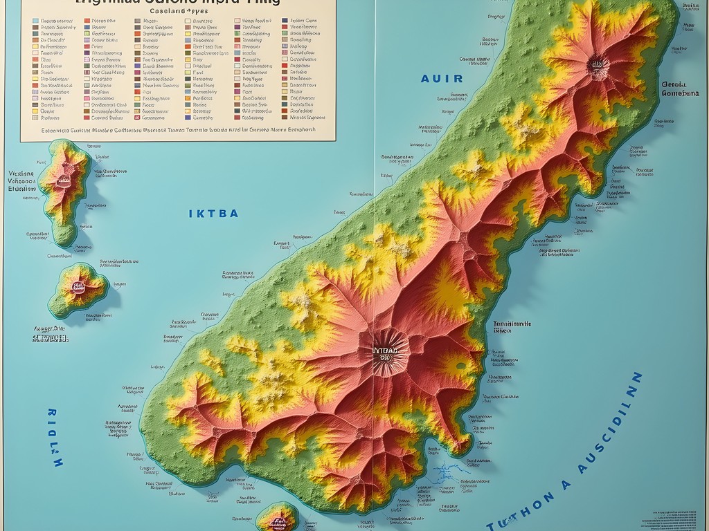 Comprehensive map of Auckland's volcanic field showing the 53 volcanic cones