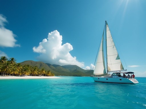 Family sailing experience to Water Island from Charlotte Amalie