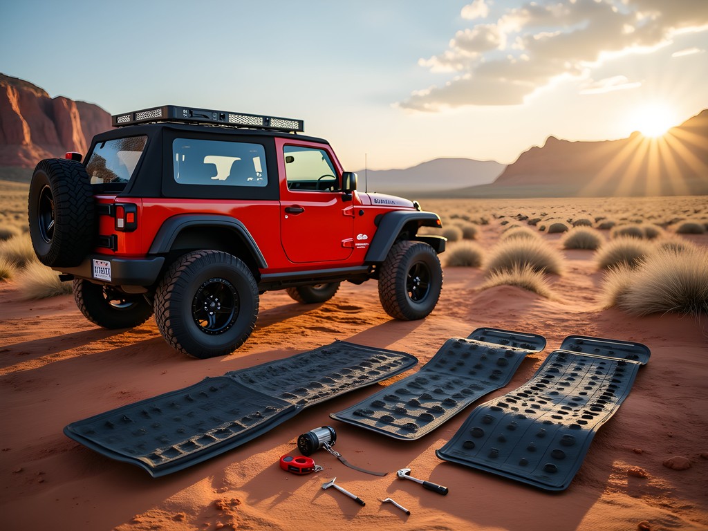Off-road vehicle preparation for Wyoming backcountry trails near Gillette
