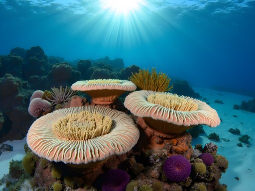 Vibrant coral garden at Kalalin Corner featuring diverse hard coral species in Majuro Atoll