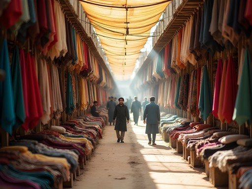 Capturing Textile Tales: A Visual Journey Through Faisalabad's Vibrant Markets