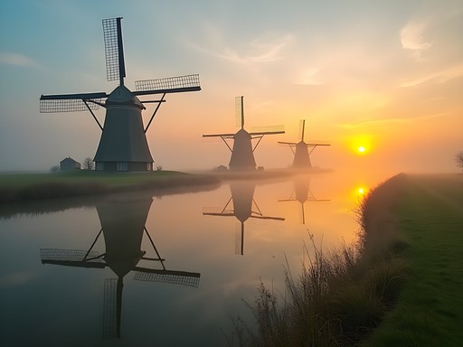 Capturing Windmills at Golden Hour: Kinderdijk's Photography Masterclass