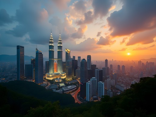 Urban Photography in Kuala Lumpur: Capturing the City's Contrasting Beauty