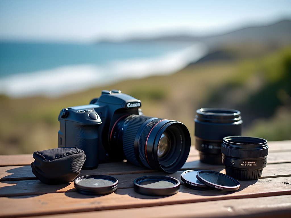 Photography gear essentials laid out for Port Elizabeth wildlife photography