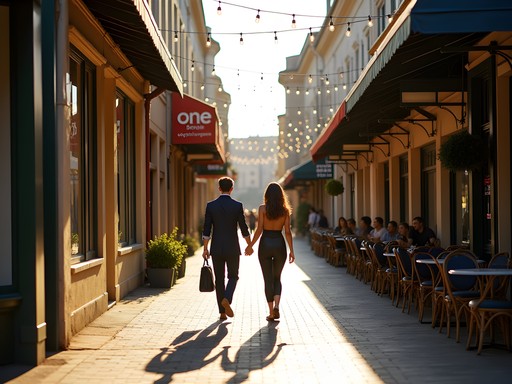 Stylish boutiques along Ebenezer Place in Adelaide