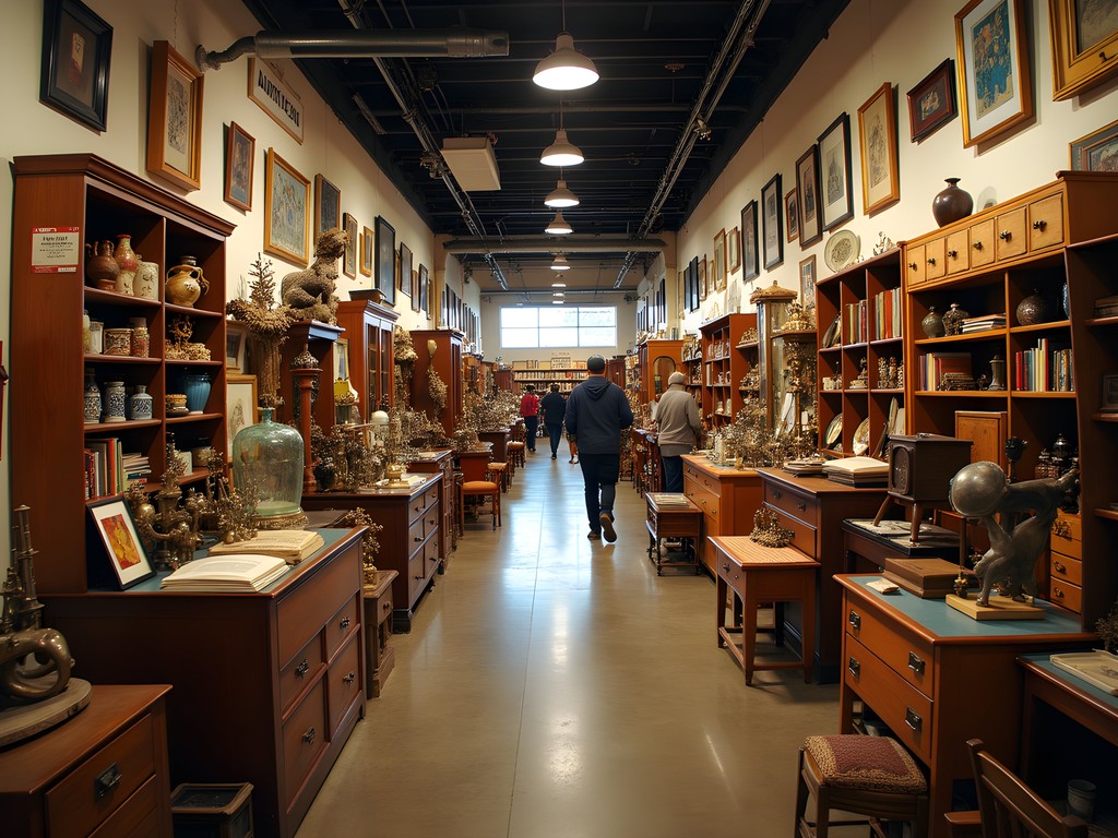 Diverse collection of vintage items and antiques at Gresham Antique Mall