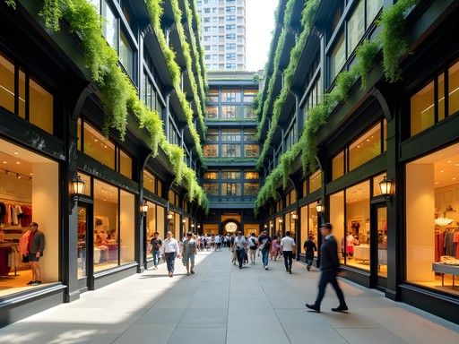 Creative design shops in PMQ complex in Central Hong Kong