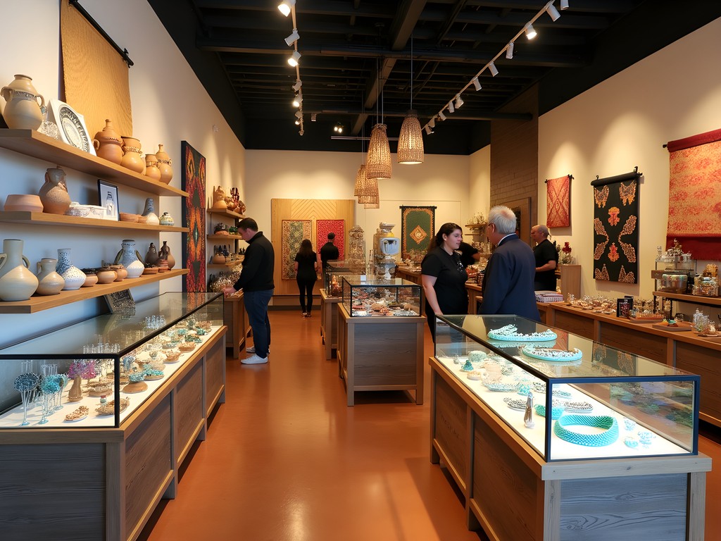 Interior of a unique Tempe boutique featuring Southwestern-inspired merchandise