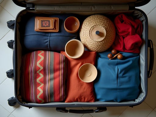 Sustainable packing of Bolivian handcrafts using minimal waste methods