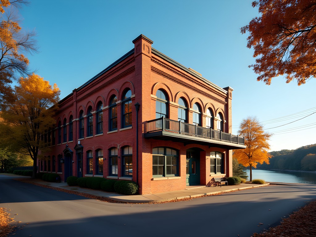 Historic Muscle Shoals Sound Studio with Tennessee River in background