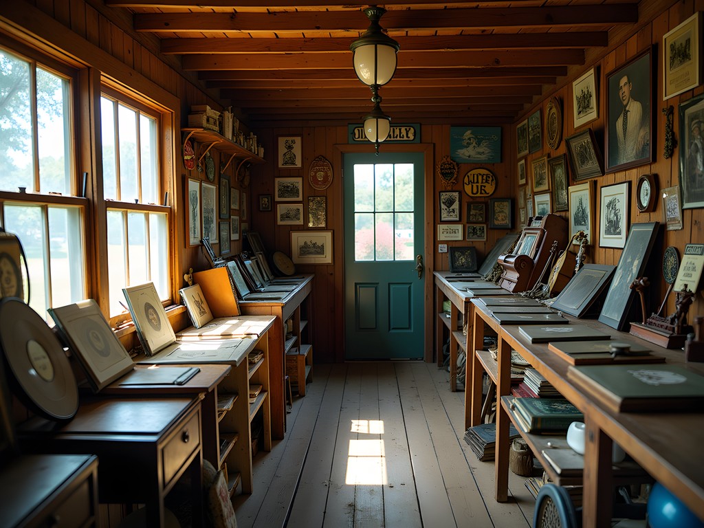 Antique shop with blues memorabilia along Highway 61 in Mississippi