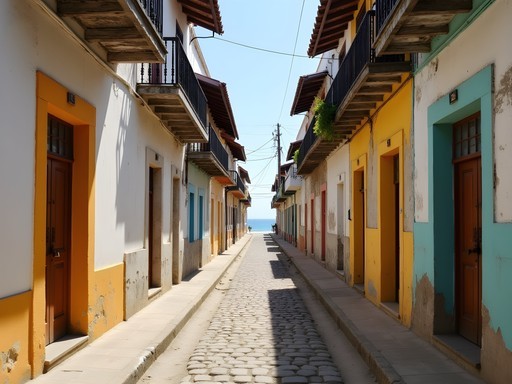Colonial architecture on Ilha de Moçambique