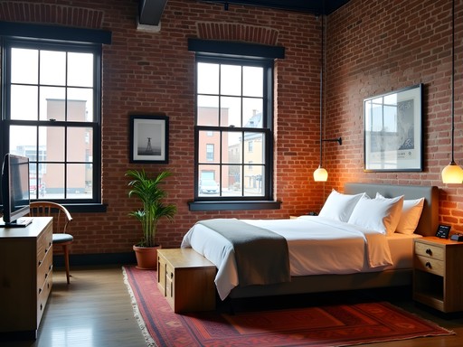 The Guild House boutique hotel in converted textile mill