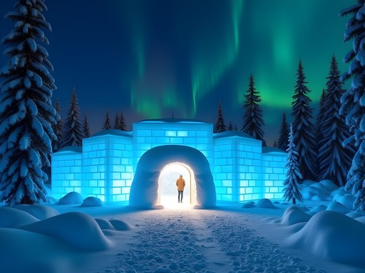 Arctic Journey: Navigating from Sweden's Ice Hotel to Abisko National Park