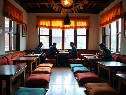 Tourist taking it slow during first day altitude acclimation in Lhasa
