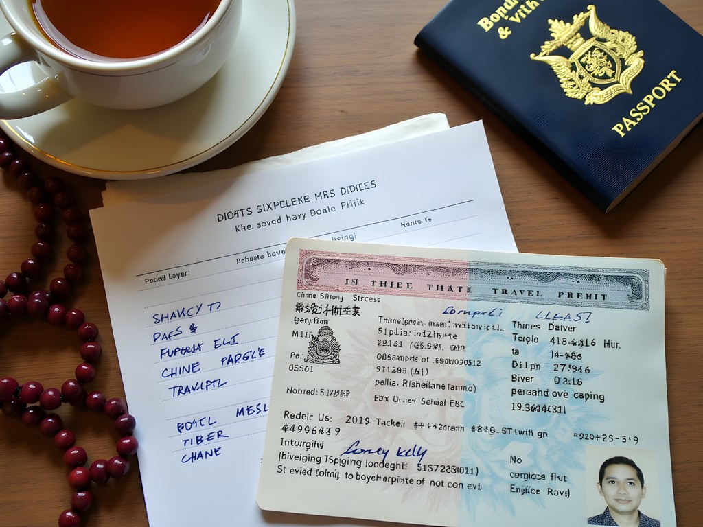 Tibet Travel Permit and associated travel documents needed for entering Lhasa