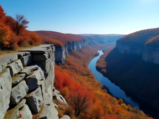 Scenic overlook at Cooper's Rock State Forest near Morgantown