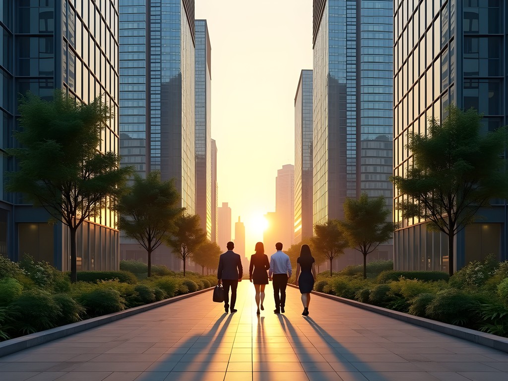 Business professional at Bandra Kurla Complex in Mumbai