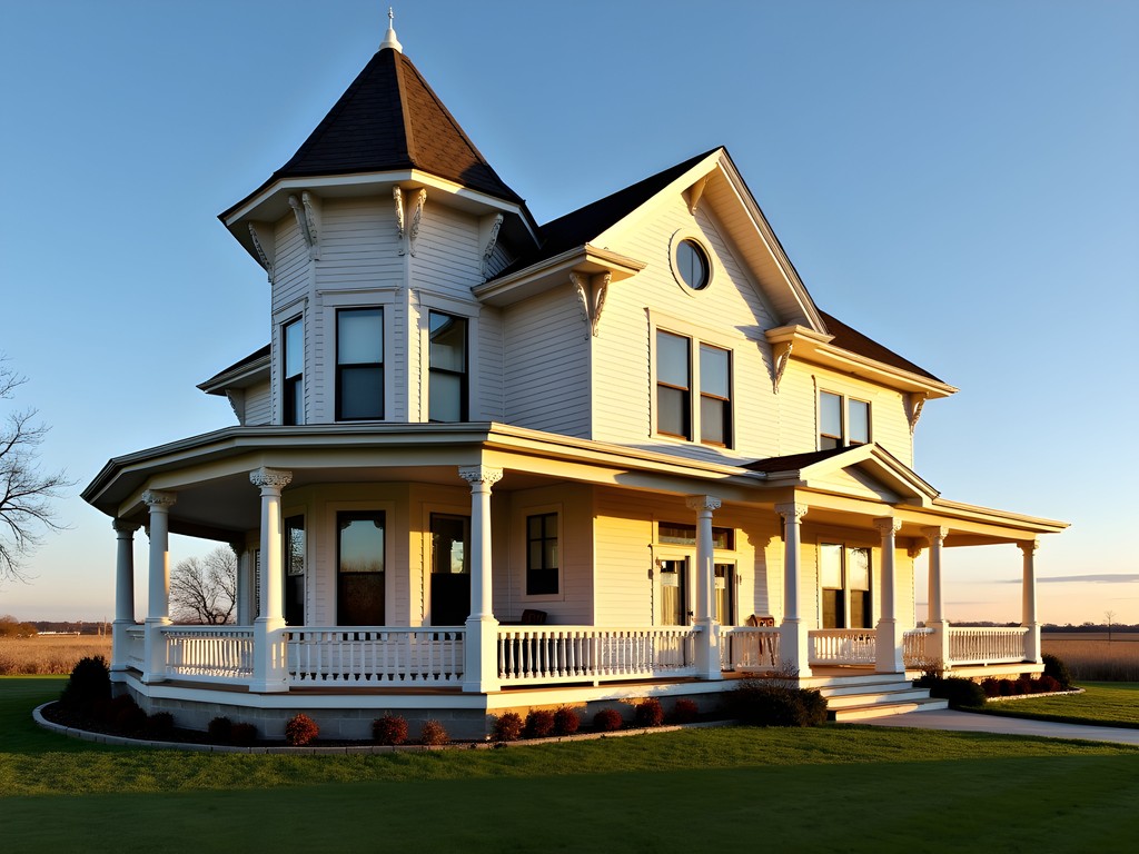 Historic mansion at Buffalo Bill Ranch State Historical Park in North Platte