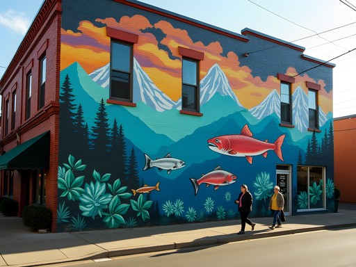 Eugene's Urban Canvas: Street Art, Architecture, and Hidden Neighborhood Gems
