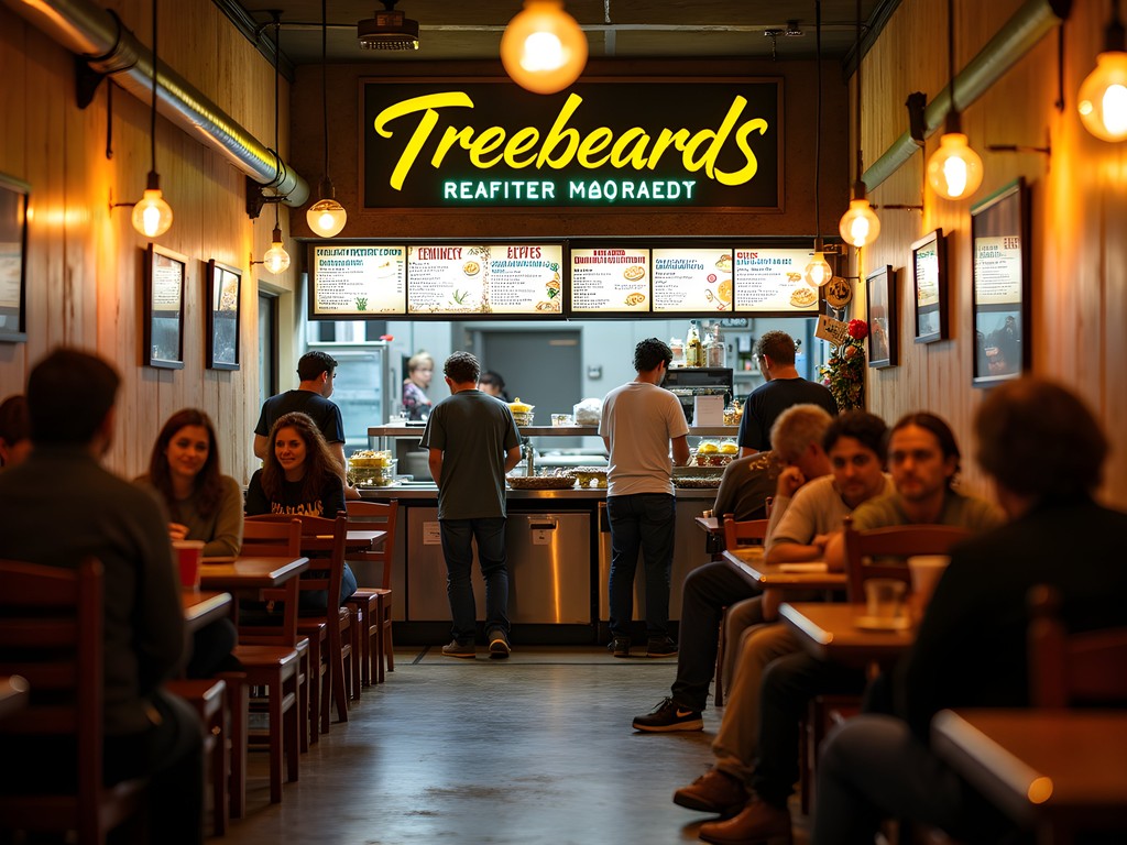 Treebeards restaurant in Houston's underground tunnel system with Louisiana-style cuisine