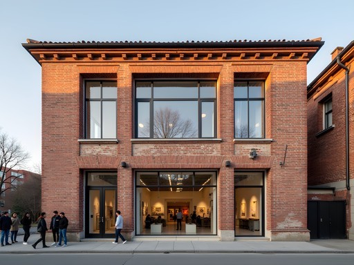 Former tobacco warehouse in Plovdiv being transformed into creative space with art installations